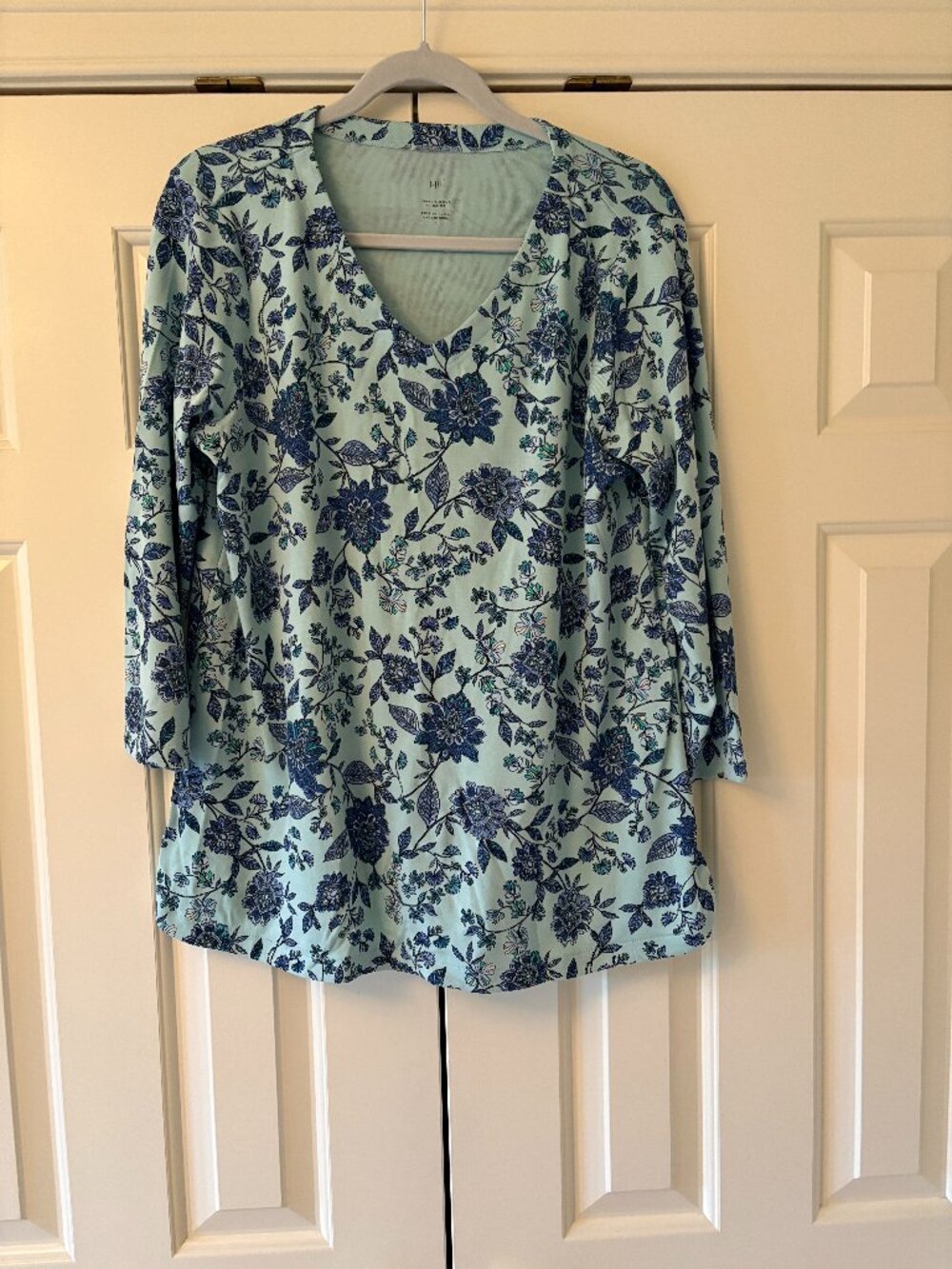 J.Jill 100% Pima Cotton Top Size L NWOT
